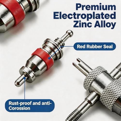 62Pcs Valve Core Remover Tool, Suitable - Image 4