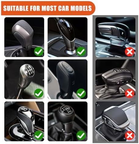JOYCOURT Car Gear Shift Hoodie Auto Shifter Knob Cover - Image 3