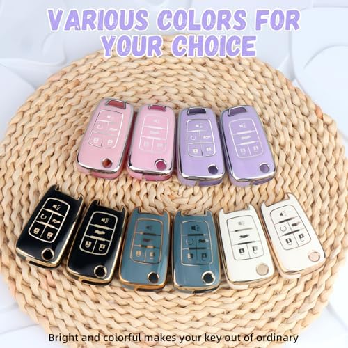 for Chevy Key Fob Cover, Premium Soft TPU Full Protection Key Cover - Image 6