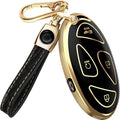 Lucrum Compatible with Hyundai Key Fob Cover & Keychain by Lucrum
