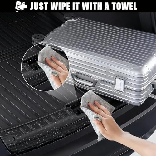 11PCS Carbon Fiber Door Sill Protector Model Y Juniper 2025 2026 8Pcs Door Sill - Image 6