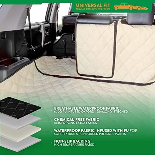 Plush Paws Products Convertible Cargo Liner | Diamond Stitching | Washable & - Image 5