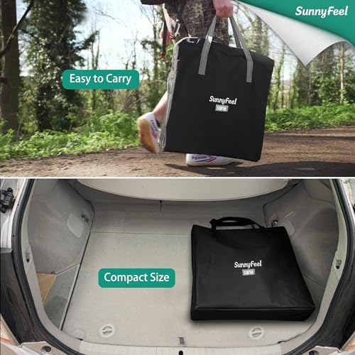 SUNNYFEEL Oversized Camping Chair Portable Directors Chairs - Image 5