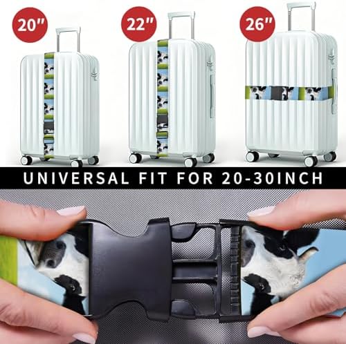 Luggage Straps for Suitcases, Heavy Duty Travel Belt - Image 4