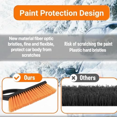 2 Pcs Snow Brush and Ice Scraper - Image 5