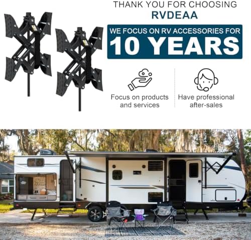 RV X Chocks Wheel Stabilizer for Travel Trailers, RV X-Shaped Wheel Chocks - Image 7