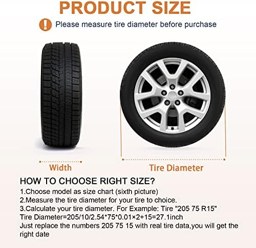 Kayme Four Layers Tire Covers Set of 4 - Image 7