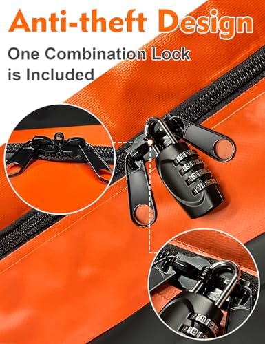 FIVKLEMNZ 30 Cubic Rooftop Cargo Carrier Waterproof Soft Car Roof Bag - Image 3