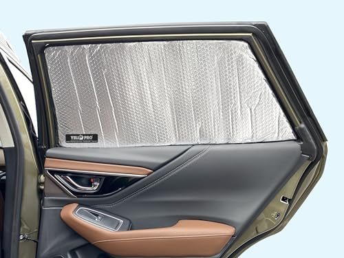 Rear Side 2nd Row Sunshade fits 2019-2026 GMC Sierra 1500 Double Cab 4Dr - Image 4