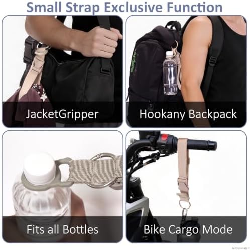 Luggage Straps for Suitcases, 1 Khaki - Image 6