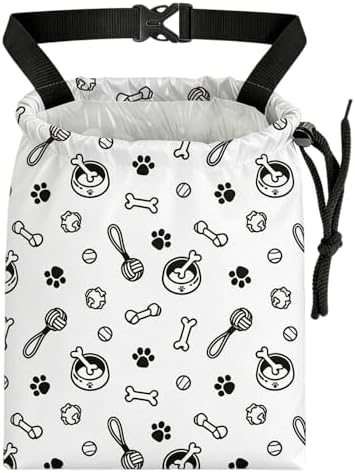 Cute Dog Toy Paw Prints Car Trash Bag by AmazerPad