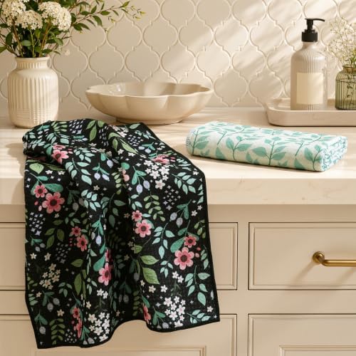 Homaxy Large Waffle Kitchen Towels 2 Pack by Homaxy