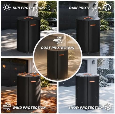 Tire Storage Cover, 600D Heavy Duty Holds 4 Tires Up to 36 Inch - Image 7