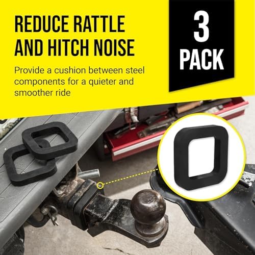 Mission Automotive 2 Inch Hitch Silencer Pads - Image 2