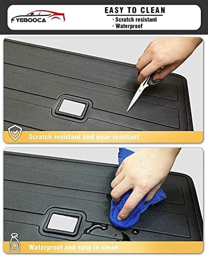 Cargo Liner Compatible with 2021-2026 Bronco Sport Trunk Mat Back Seat Cover - Image 5