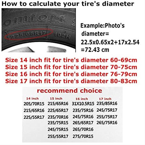 Spare Tire Cover American Eagle Flag Polyester Universal Waterproof Corrosion - Image 7