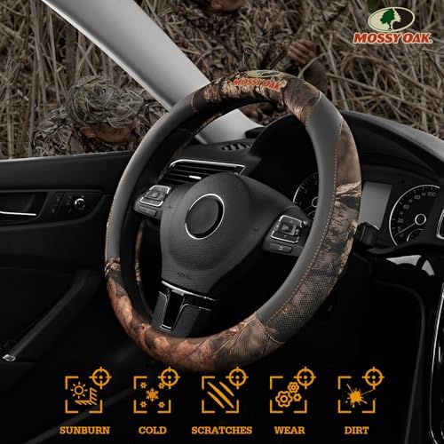 Mossy Oak Full Camo Steering Wheel Cover - Image 5