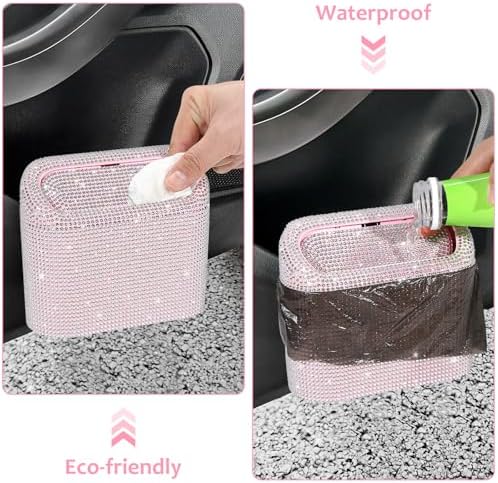 Accmor Bling Car Trash Can - Image 5
