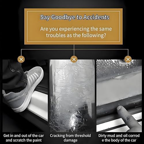 4Pcs Stainless Steel Door Sill Protector - Image 4