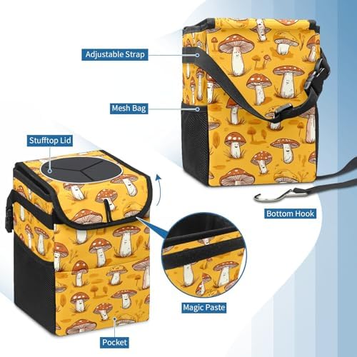 Car Trash Can – Multi-Purpose, Lightweight and Portable - Image 5