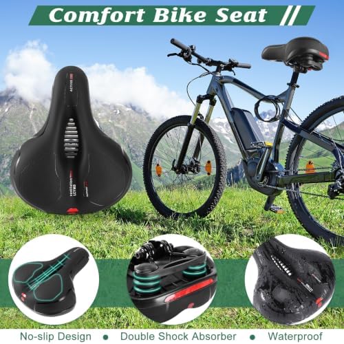 Bike Seat Saddle for Men Women Comfortable Replacement - Image 3