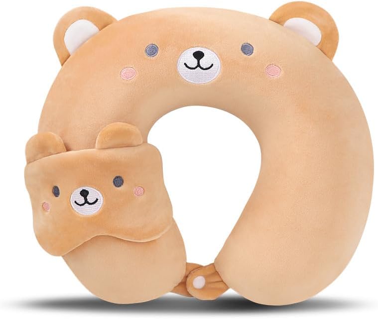 Kids Neck Pillow for Travel by MissSoul