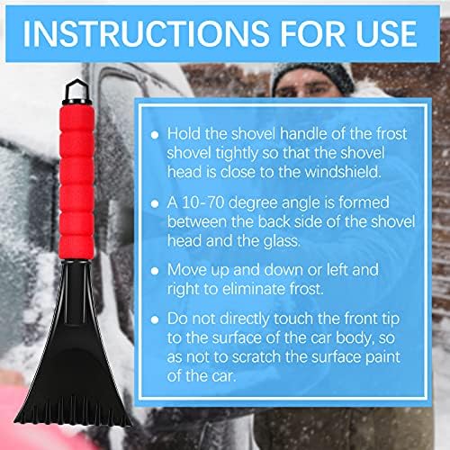 Frienda 4 Pack Ice Scraper for Car Windshield - Image 7