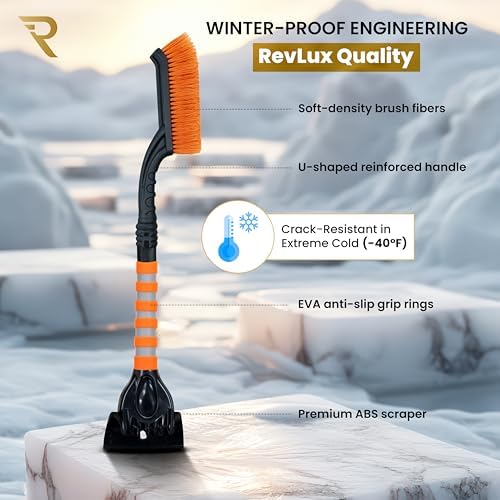 RevLux 27” Snow Brush and Ice Scraper - Image 5