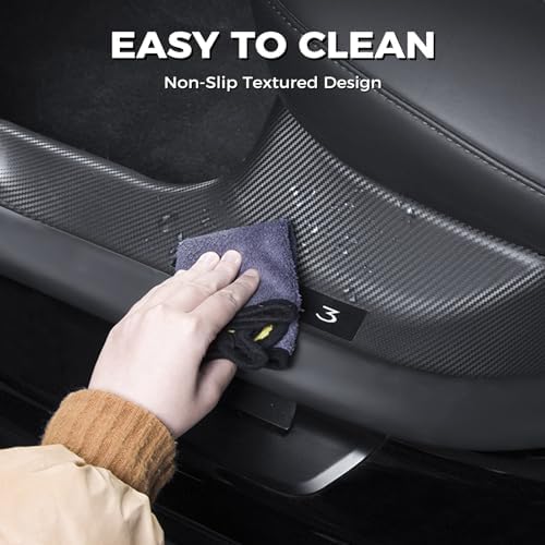 8Pcs Door Sill Protector for Tesla Model 3 Highland 2023 2024 2025 2026 - Image 3