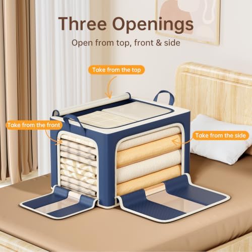 3 Openings Clothes Storage Bins - Image 2