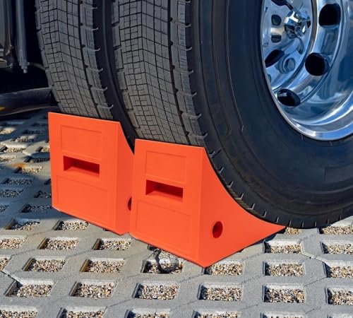 Mytee Products Polyurethane Small Wheel Chock W/Mounting Holes - Image 5