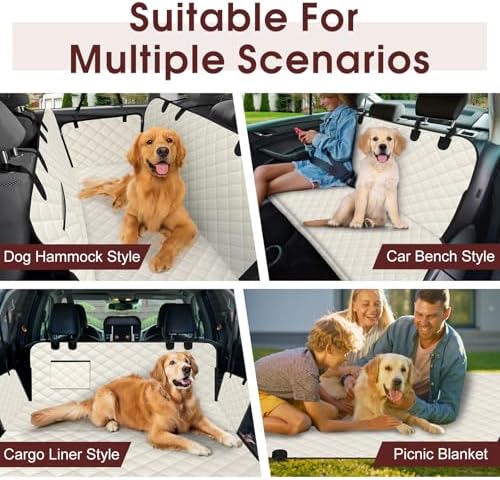 NECKORY Waterproof Dog Car Seat Cover - Image 6