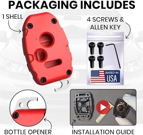 USA-Made for Honda Key Fob Shell | Crack-Resistant & Durable | Seamless Fit | - Image 5