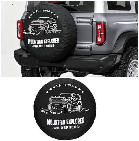 Spare Tire Covers for Ford Bronco 2021-2026, by moresound