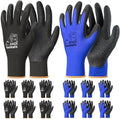 toolant Crinkle Latex Work Gloves, 12 Pairs by toolant