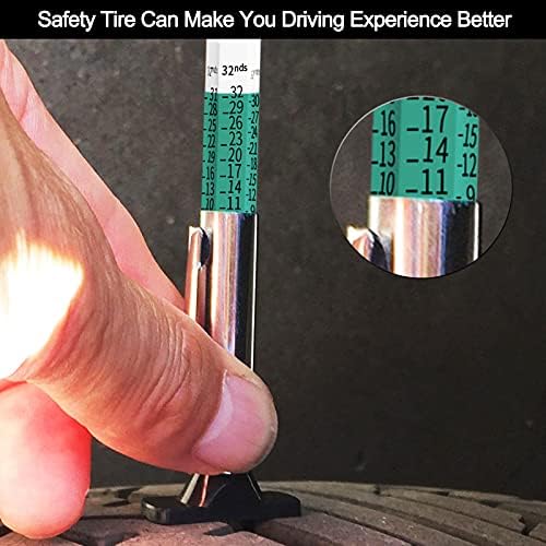 GODESON 88702 Smart Color Coded Tire Tread Depth Gauge - Image 6
