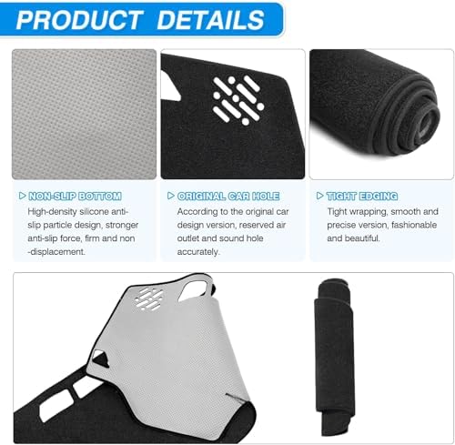 Cartist Dash Cover for Dodge Charger 2011-2023 Dashboard Cover Mat - Image 3