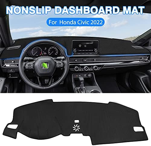 Autorder Dashboard Cover Mat for Honda Civic 2022-2025 2026 Accessories Dash - Image 2
