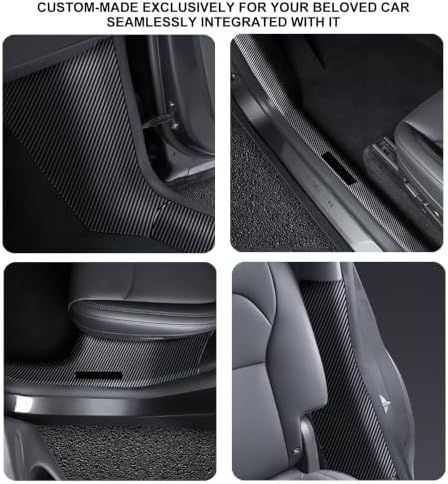 8PCS Door Sill Protector for Tesla Model Y Juniper Accessories - Image 4