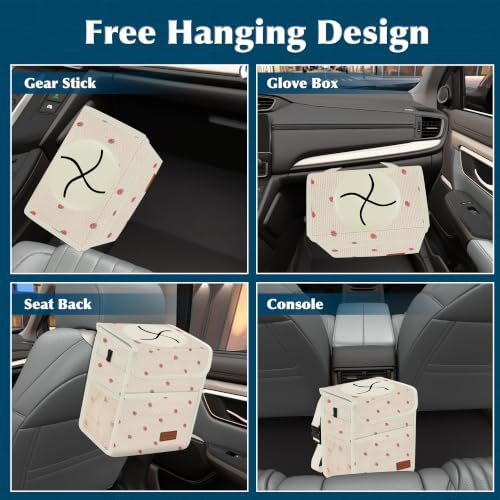 Femuar Leak Proof Car Trash Can - Image 5