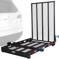 Silver Spring Folding Steel Wheelchair Scooter Carrier, 500 lb, 42 in Ramp by SilverSpring