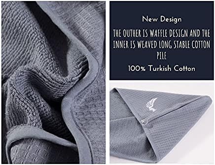 100% Turkish Cotton Hair Towel Wrap - Image 4