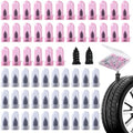 60 Pcs Tire Repair Screws, Tire Patch Kit, Screw in Tire Plugs by Unknown
