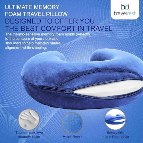 TRAVELREST Curl Neck Pillow Travel Essentials - Image 7
