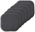 Sweet Home Collection Cushion Memory Foam Chair Pads Honeycomb Nonslip Back by SweetHomeCollection