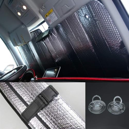 GWUSKDT Car Windshield Sunshade-Thicken 5-Layer Bubble Block Heat and Sun UV - Image 6