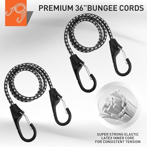 HORUSDY Ratchet Straps Heavy Duty, Tie Down Straps Ratchet Set, 2200 LB Break - Image 4