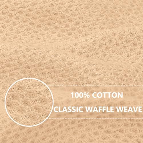 Homaxy 100% Cotton Waffle Weave Kitchen Dish Cloths 8-Pack - Image 2