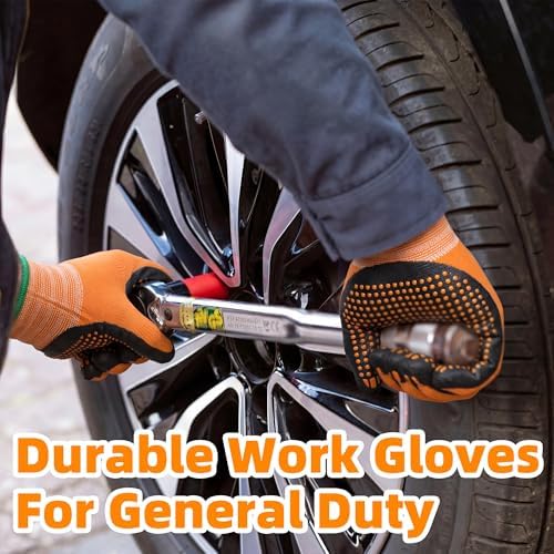 Schwer 120 Pairs Safety Work Gloves, MicroDot Abrasion & Grip - Image 7