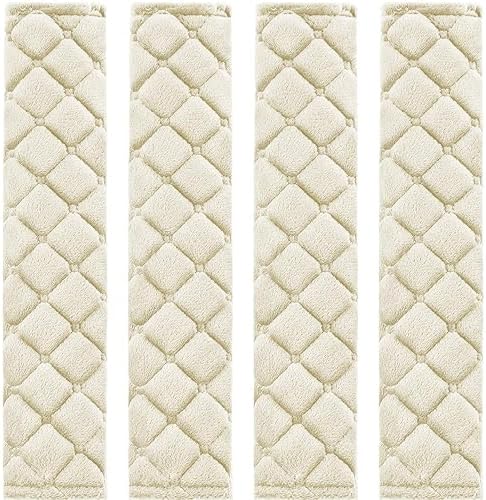 Tatuo 4 Pack Seat Belt Cover Extra Long Soft Pad by Tatuo
